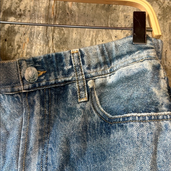 RAG & BONE Women's Wide Leg Jeans Size L In Blue - Picture 3 of 5